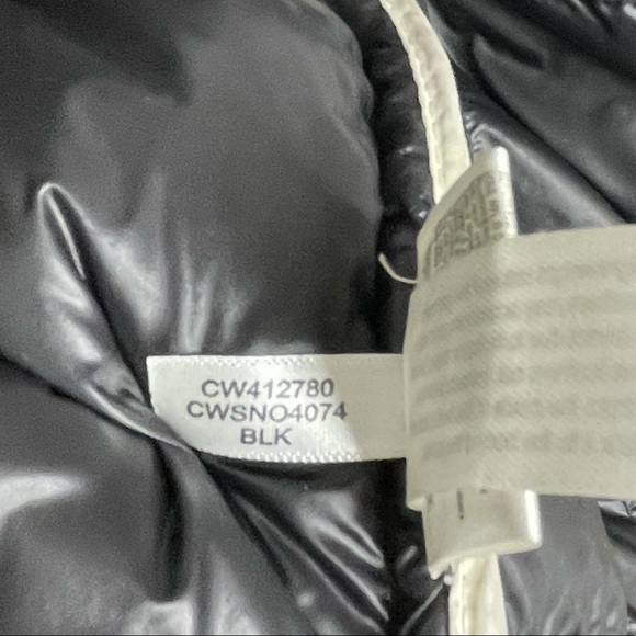 CALVIN KLEIN Hooded Puffer Coat Quilted and Packable - Sz. Large - Picture 10 of 15